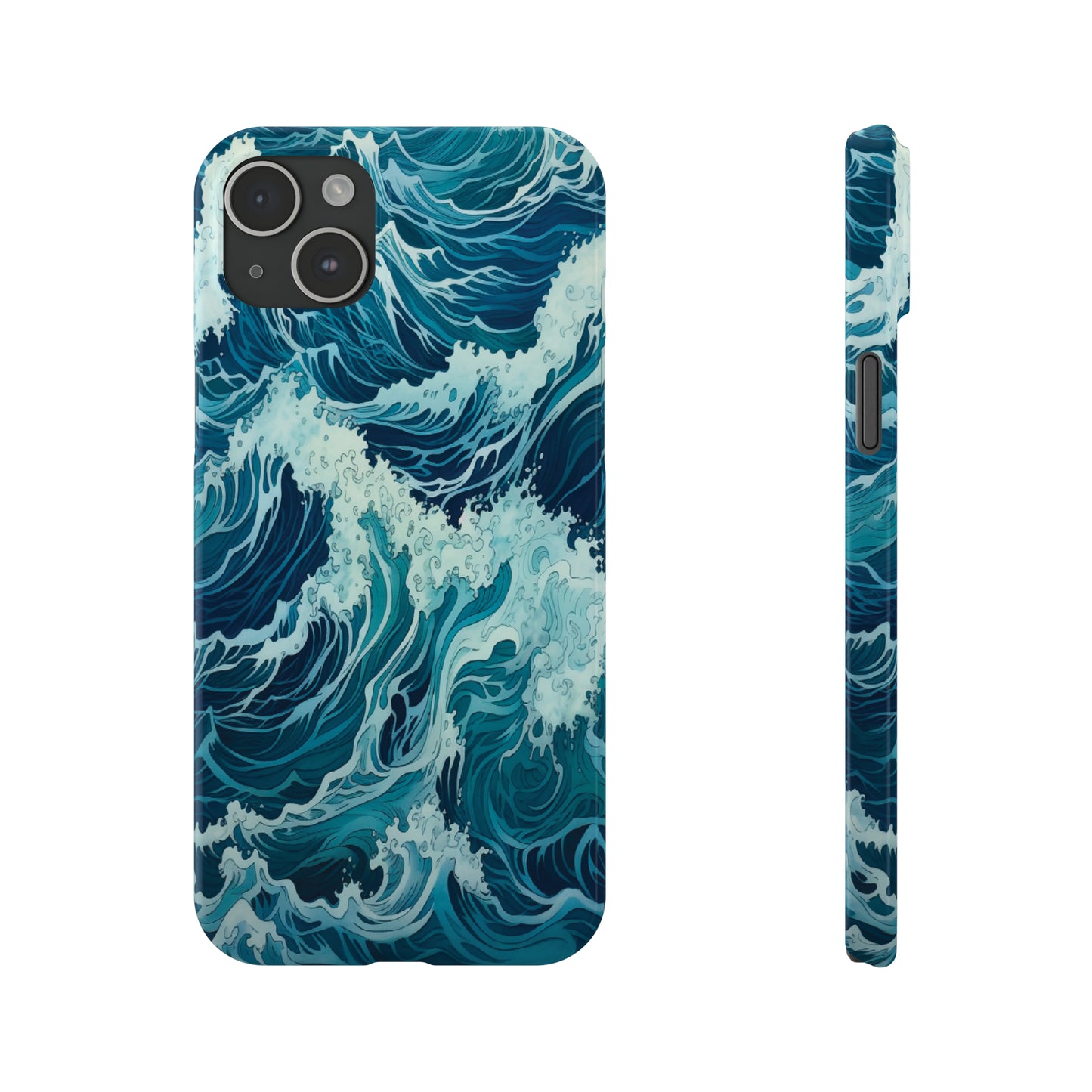 Waves |  iPhone Cases (ALL15,14 and 13 Models)