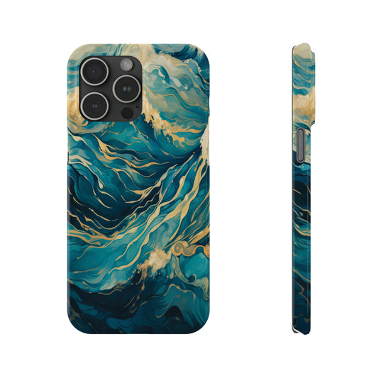 Waves | iPhone Cases (ALL15,14 and 13 Models)