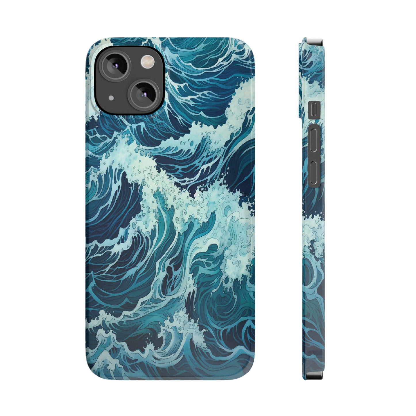 Waves |  iPhone Cases (ALL15,14 and 13 Models)