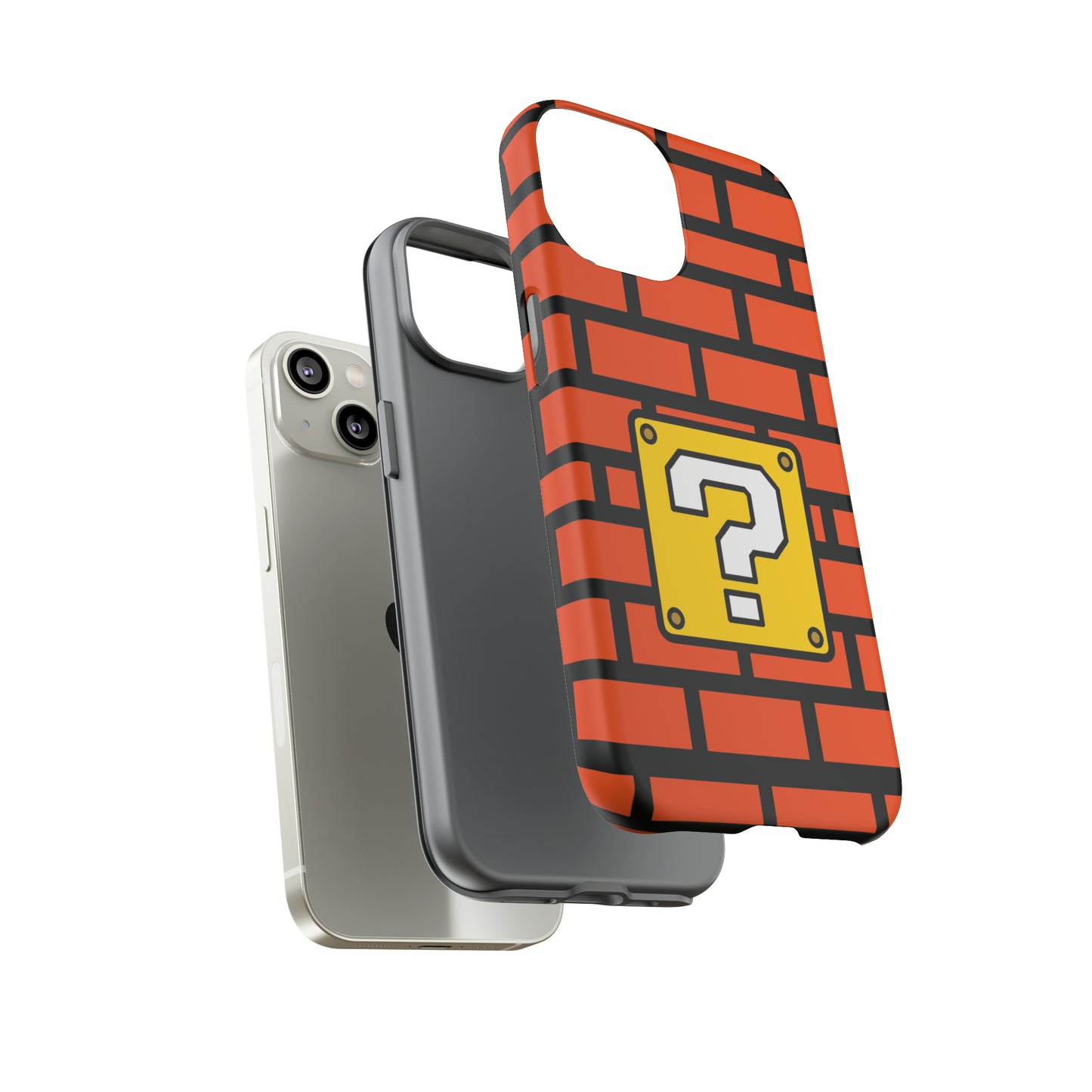 Mario Brick | Dual-layer Phone Case - iPhone or Samsung