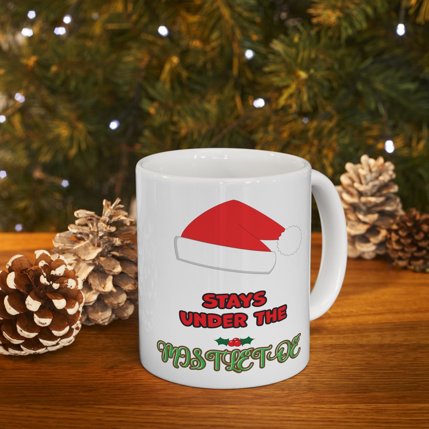 Under The Mistletoe | Ceramic Mug 11oz