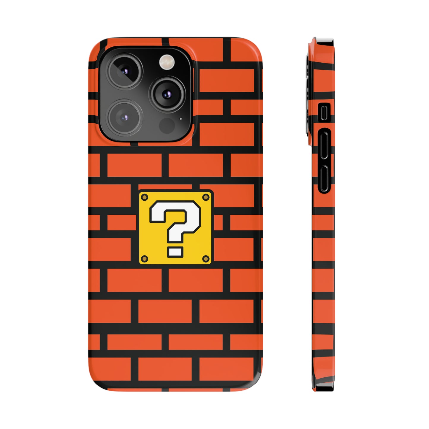 Mario Brick | iPhone Cases (ALL15,14 and 13 Models)