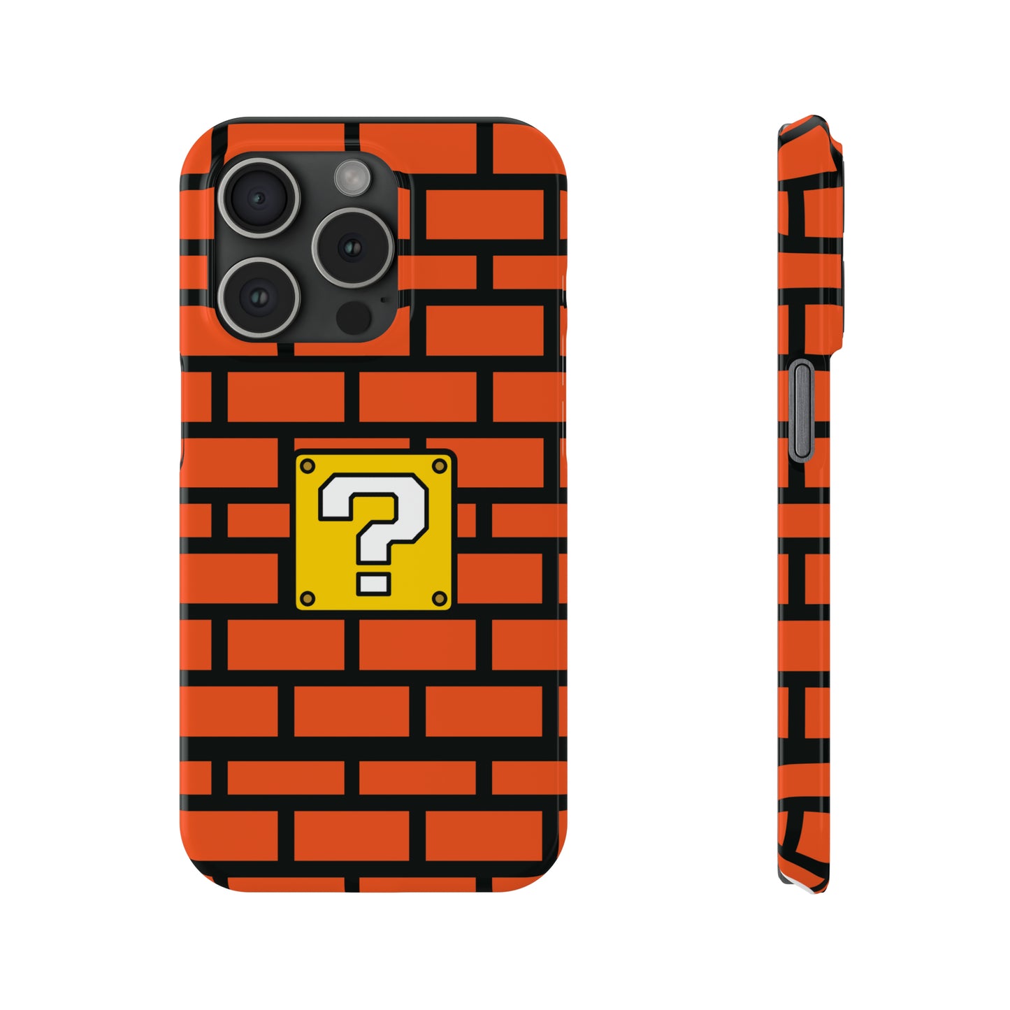 Mario Brick | iPhone Cases (ALL15,14 and 13 Models)