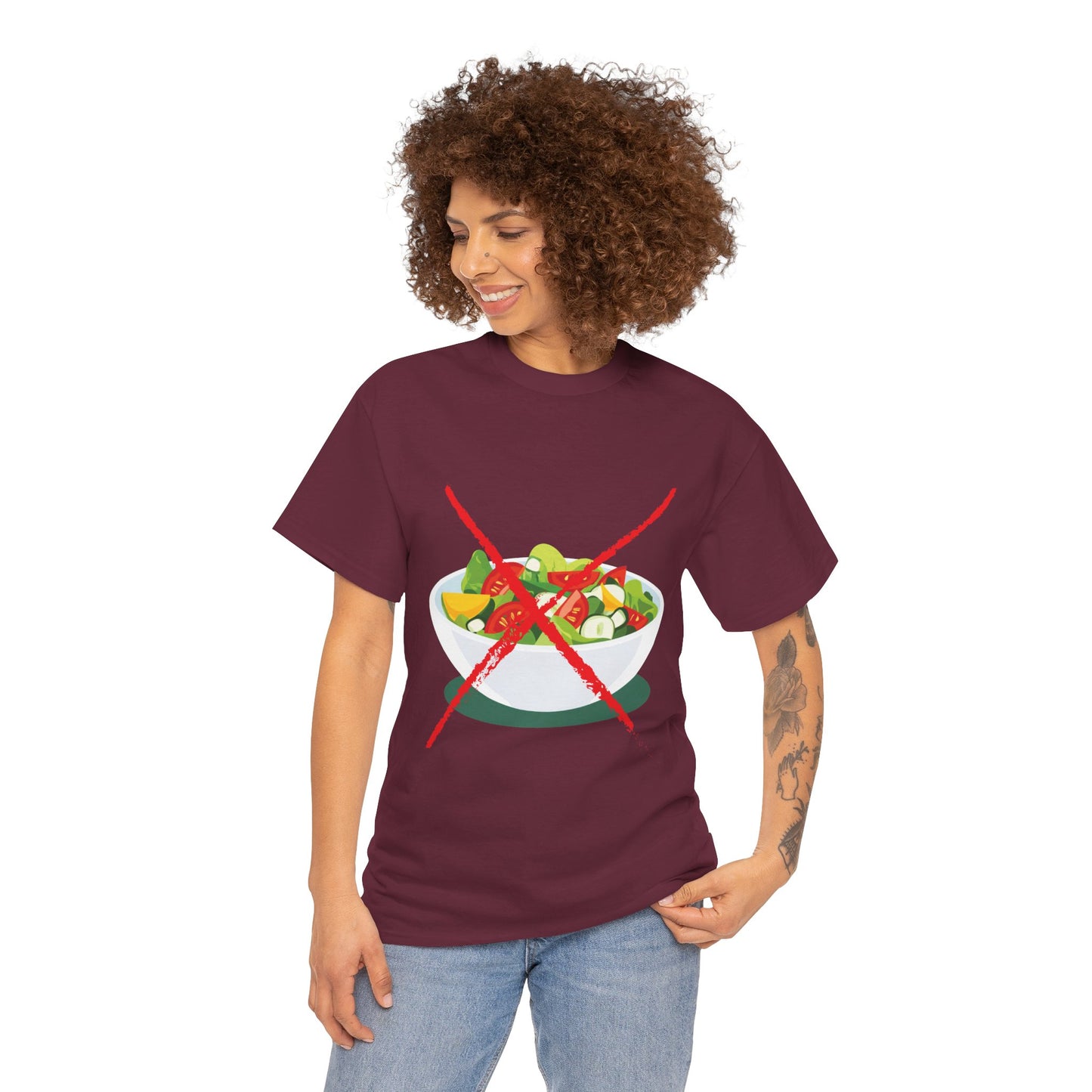 No Salad Allowed | Unisex Heavy Cotton Tee