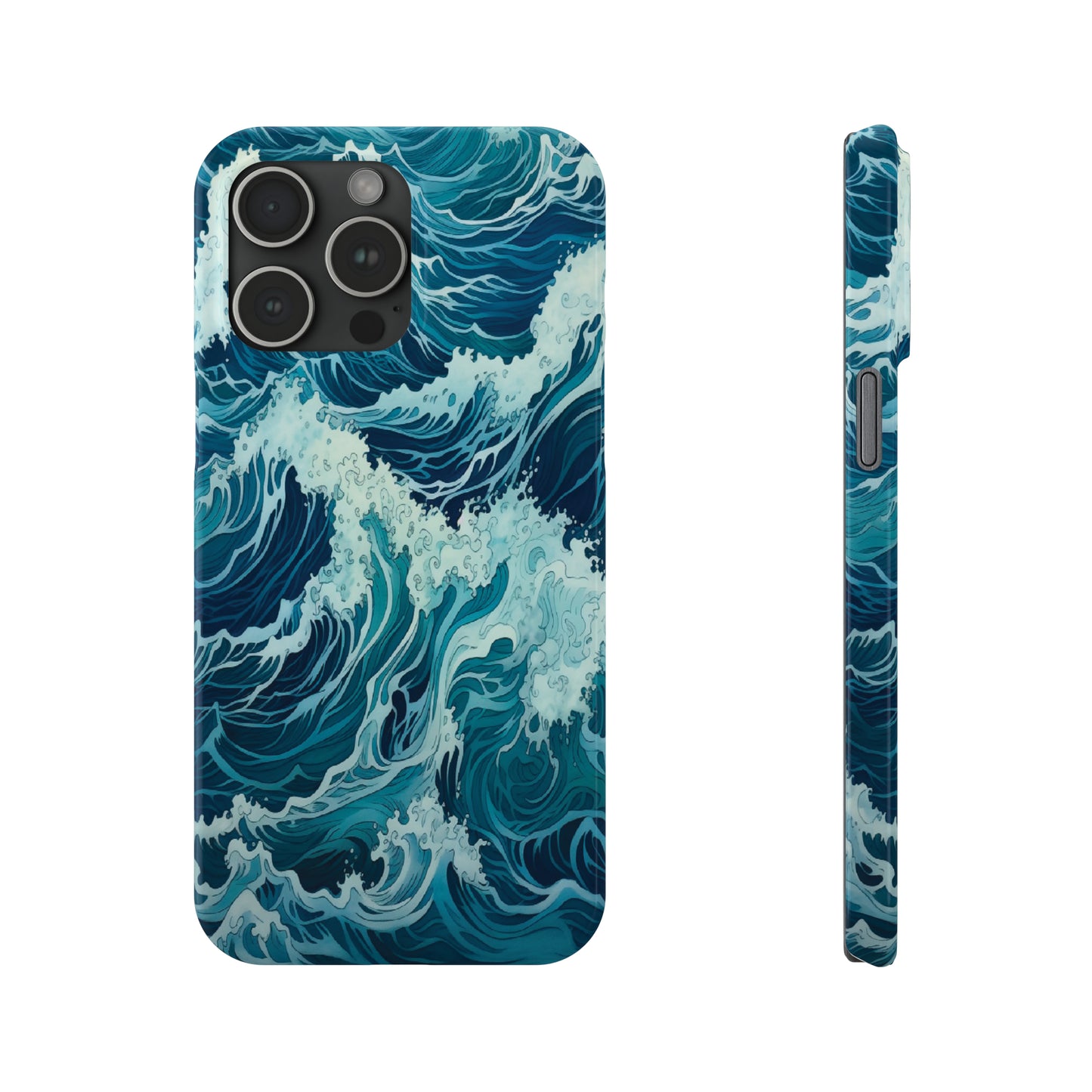 Waves |  iPhone Cases (ALL15,14 and 13 Models)