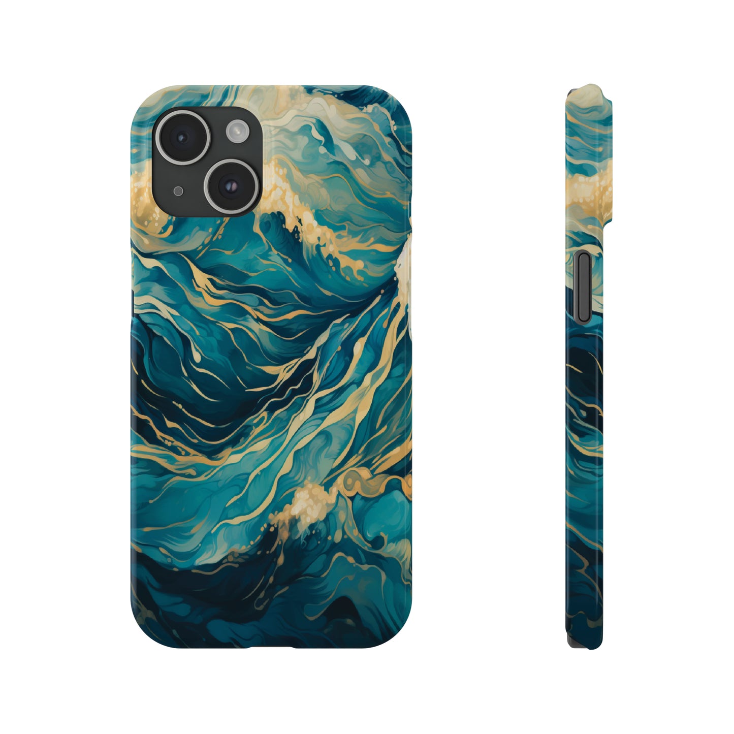 Waves | iPhone Cases (ALL15,14 and 13 Models)