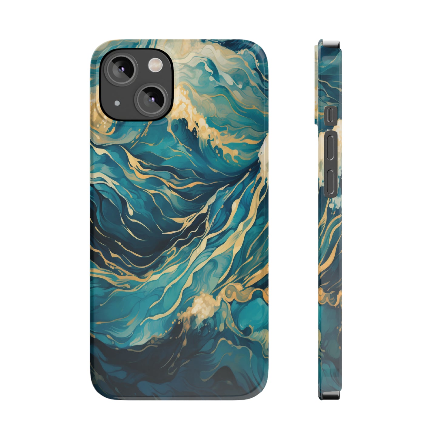 Waves | iPhone Cases (ALL15,14 and 13 Models)