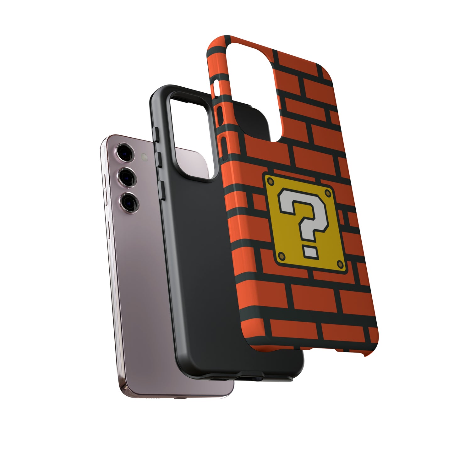 Mario Brick | Dual-layer Phone Case - iPhone or Samsung