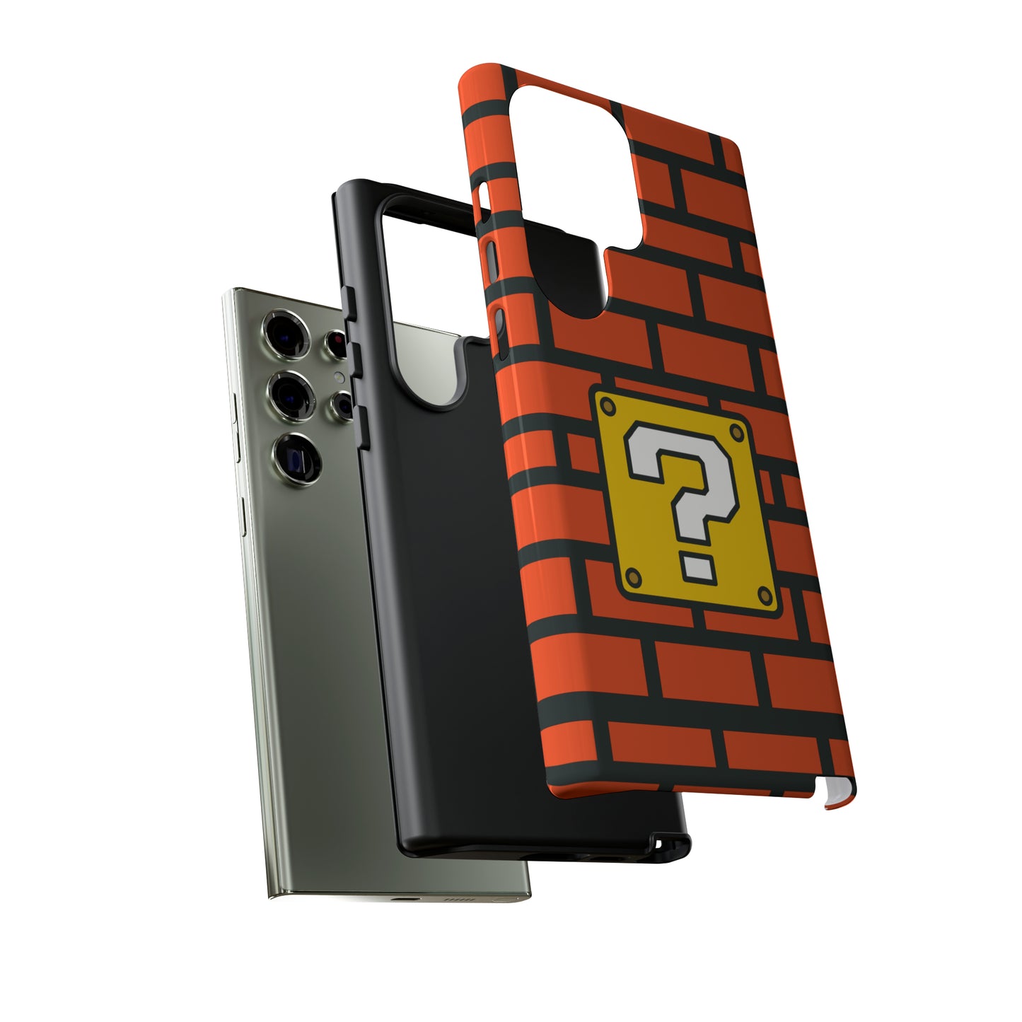 Mario Brick | Dual-layer Phone Case - iPhone or Samsung