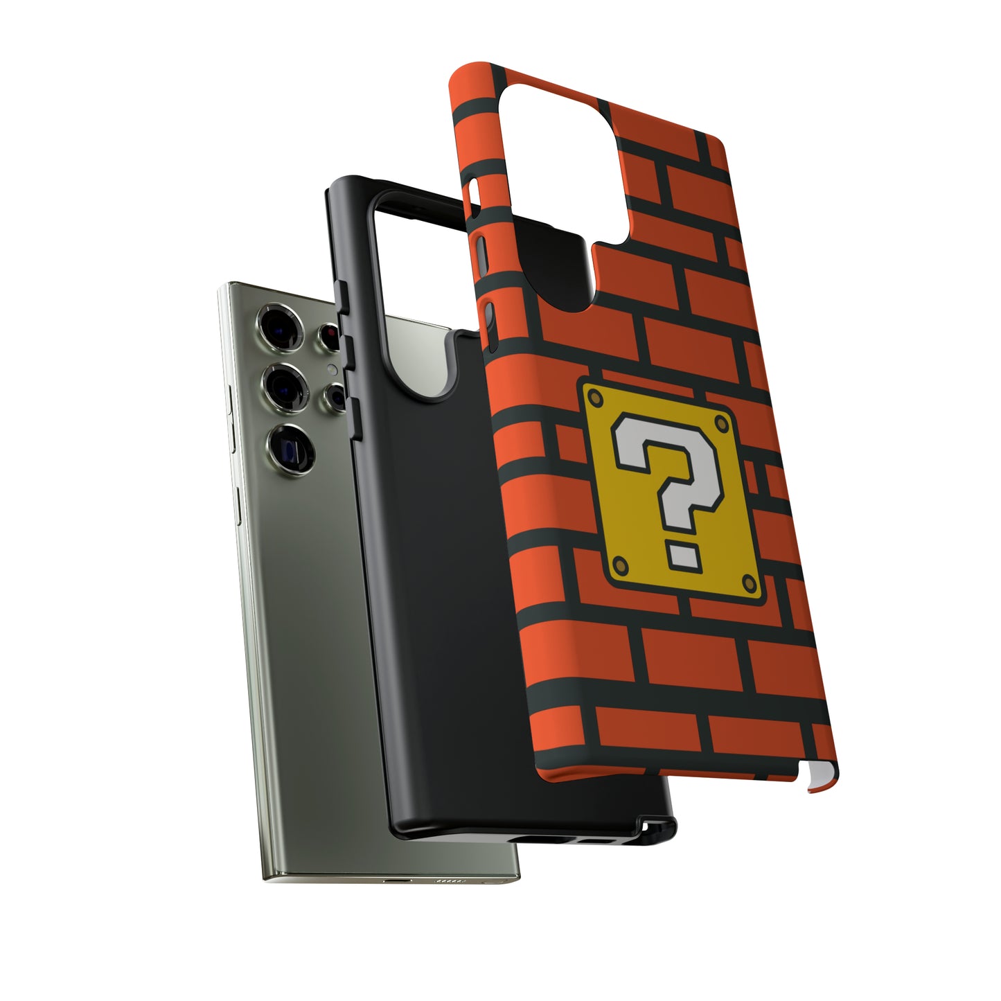 Mario Brick | Dual-layer Phone Case - iPhone or Samsung