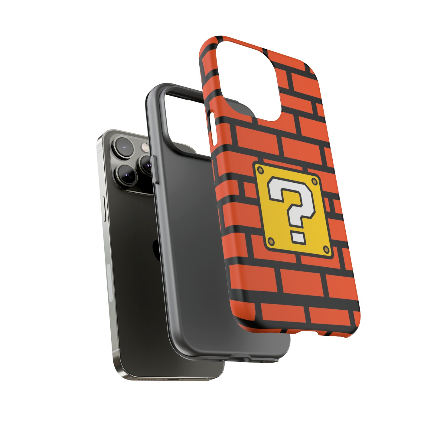 Mario Brick | Dual-layer Phone Case - iPhone or Samsung