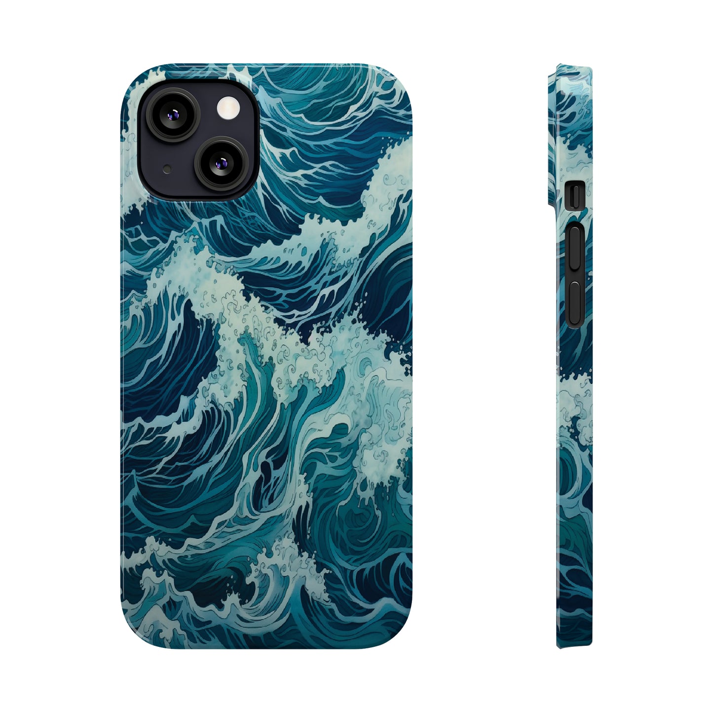 Waves |  iPhone Cases (ALL15,14 and 13 Models)