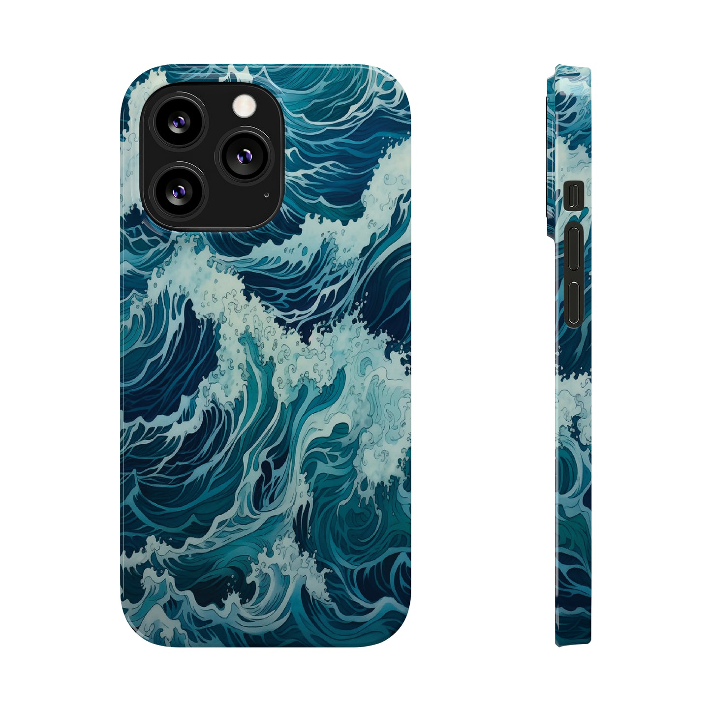 Waves |  iPhone Cases (ALL15,14 and 13 Models)