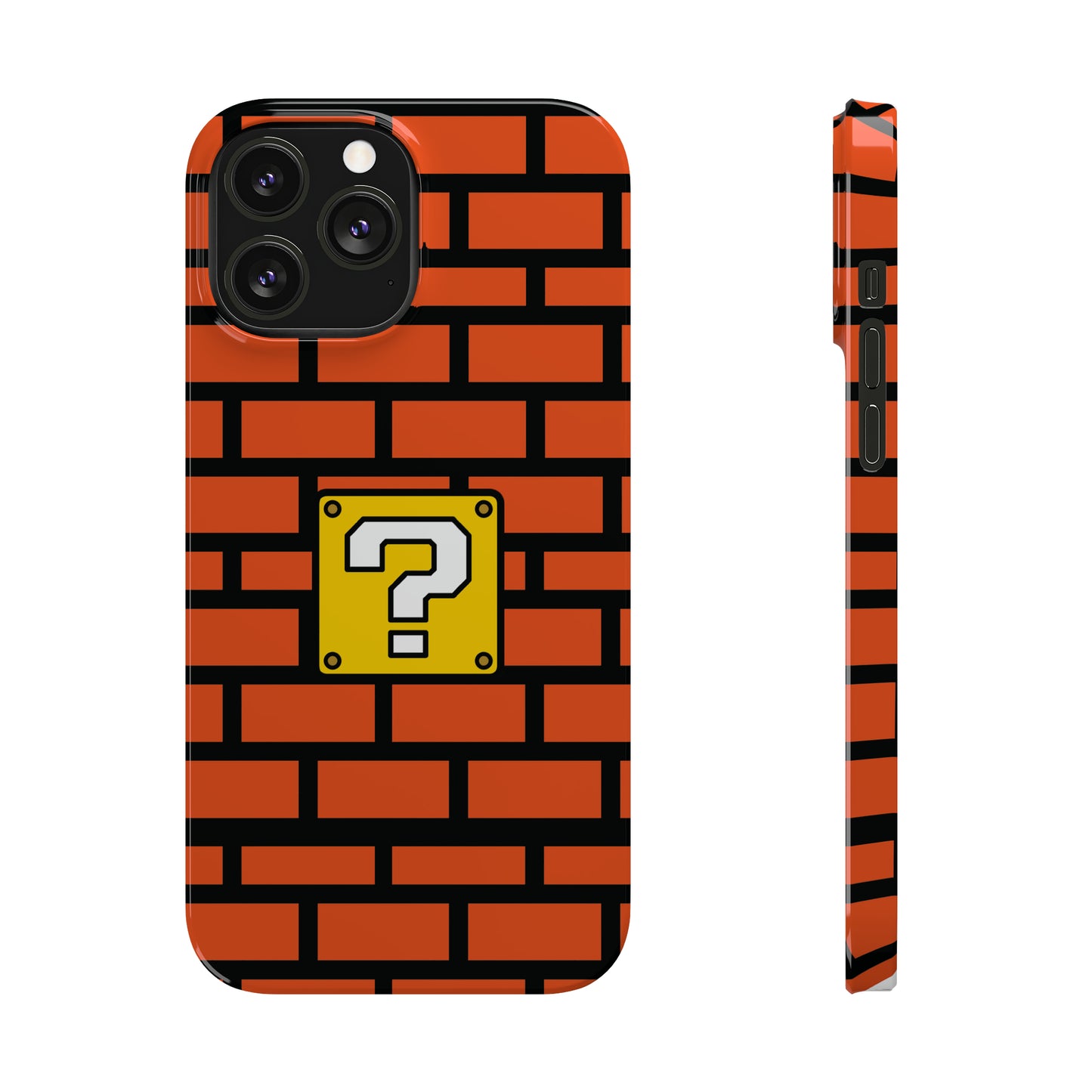 Mario Brick | iPhone Cases (ALL15,14 and 13 Models)