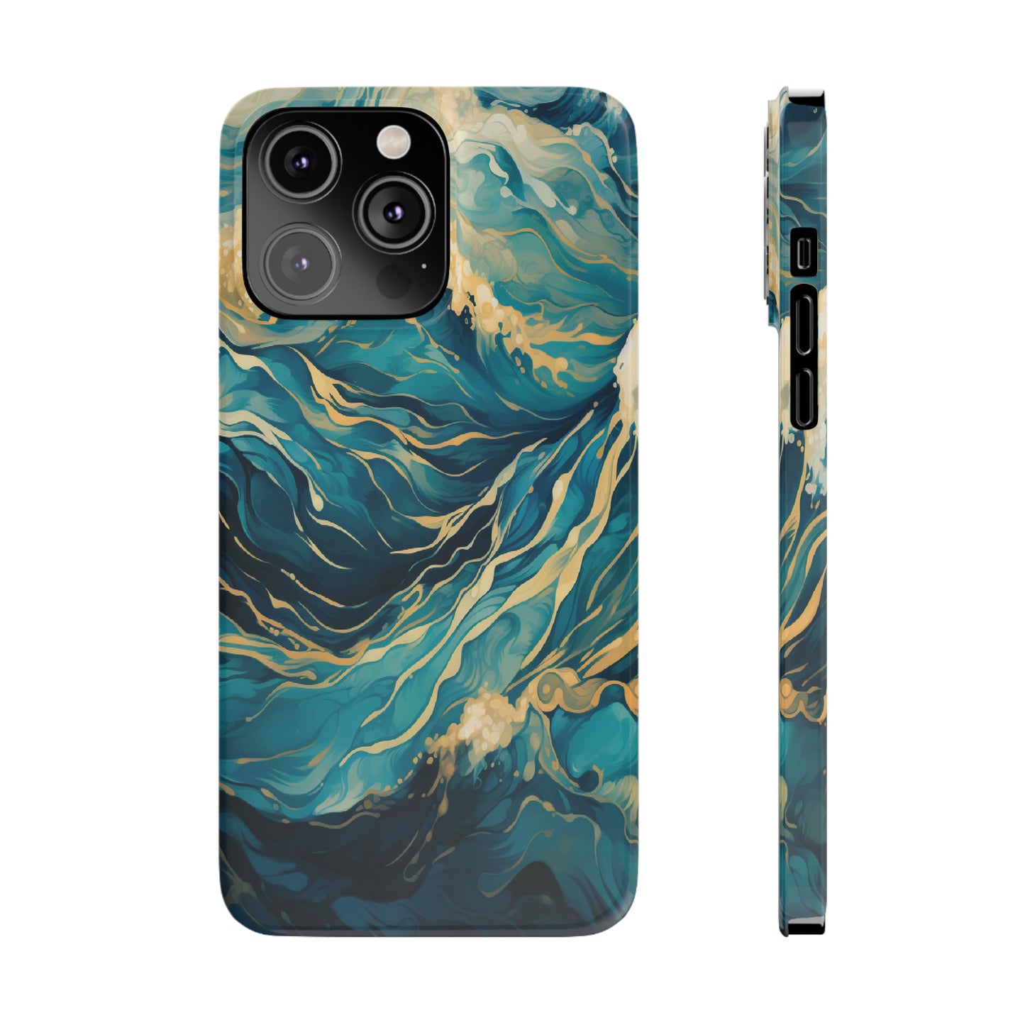 Waves | iPhone Cases (ALL15,14 and 13 Models)