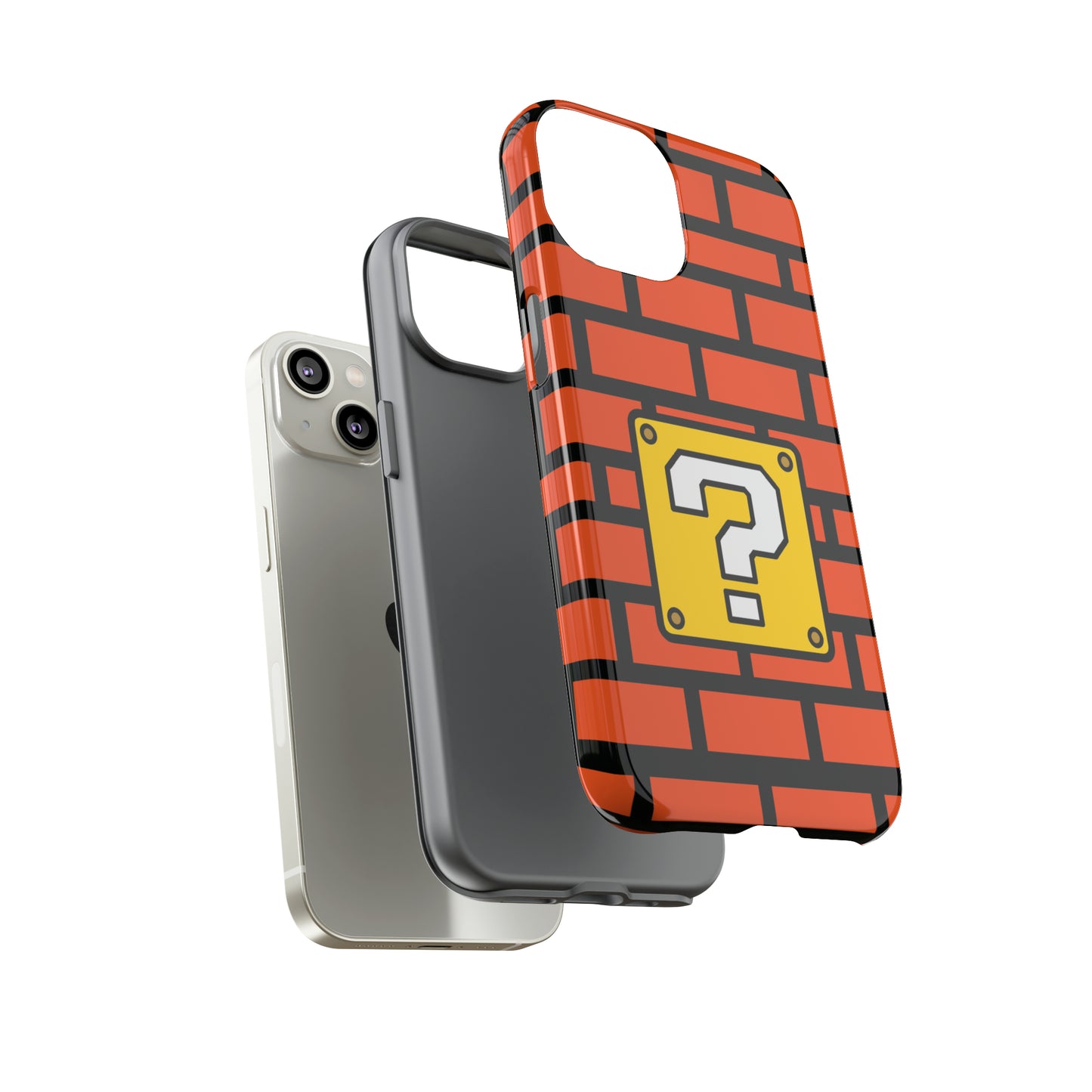 Mario Brick | Dual-layer Phone Case - iPhone or Samsung