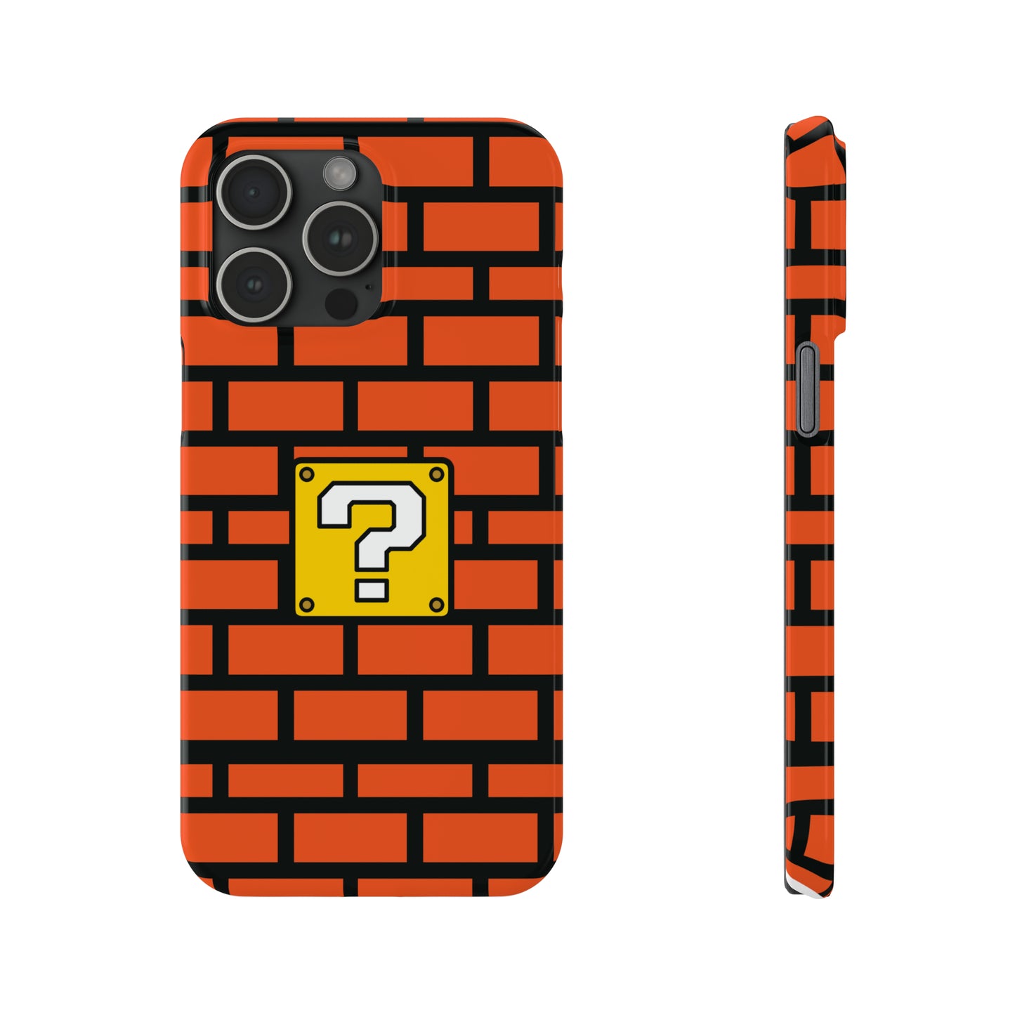 Mario Brick | iPhone Cases (ALL15,14 and 13 Models)