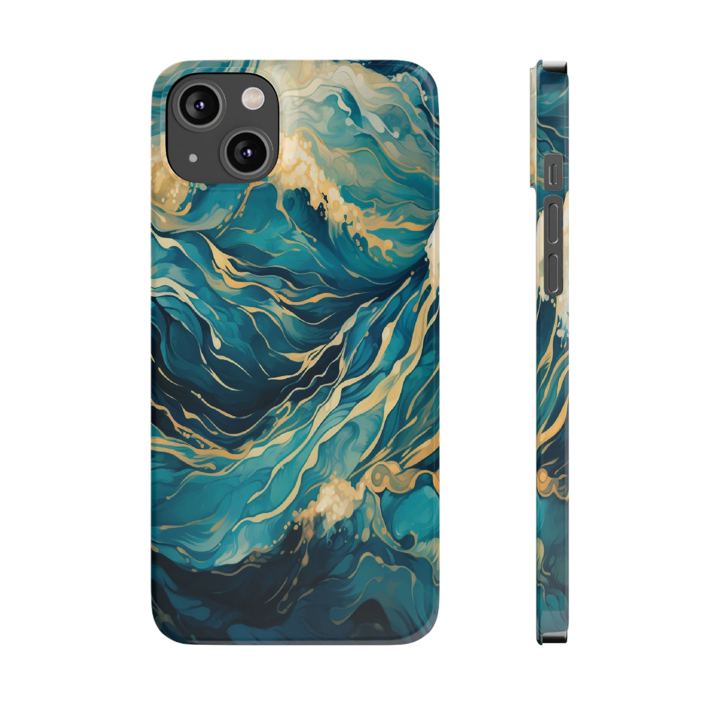 Waves | iPhone Cases (ALL15,14 and 13 Models)