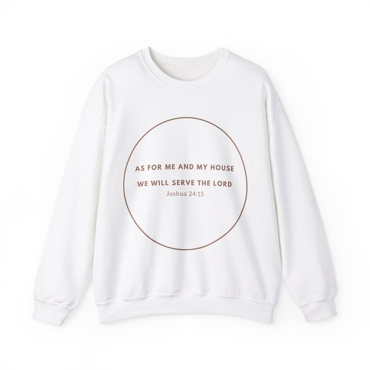 Joshua 24 Bible Verse | Crewneck Sweatshirt