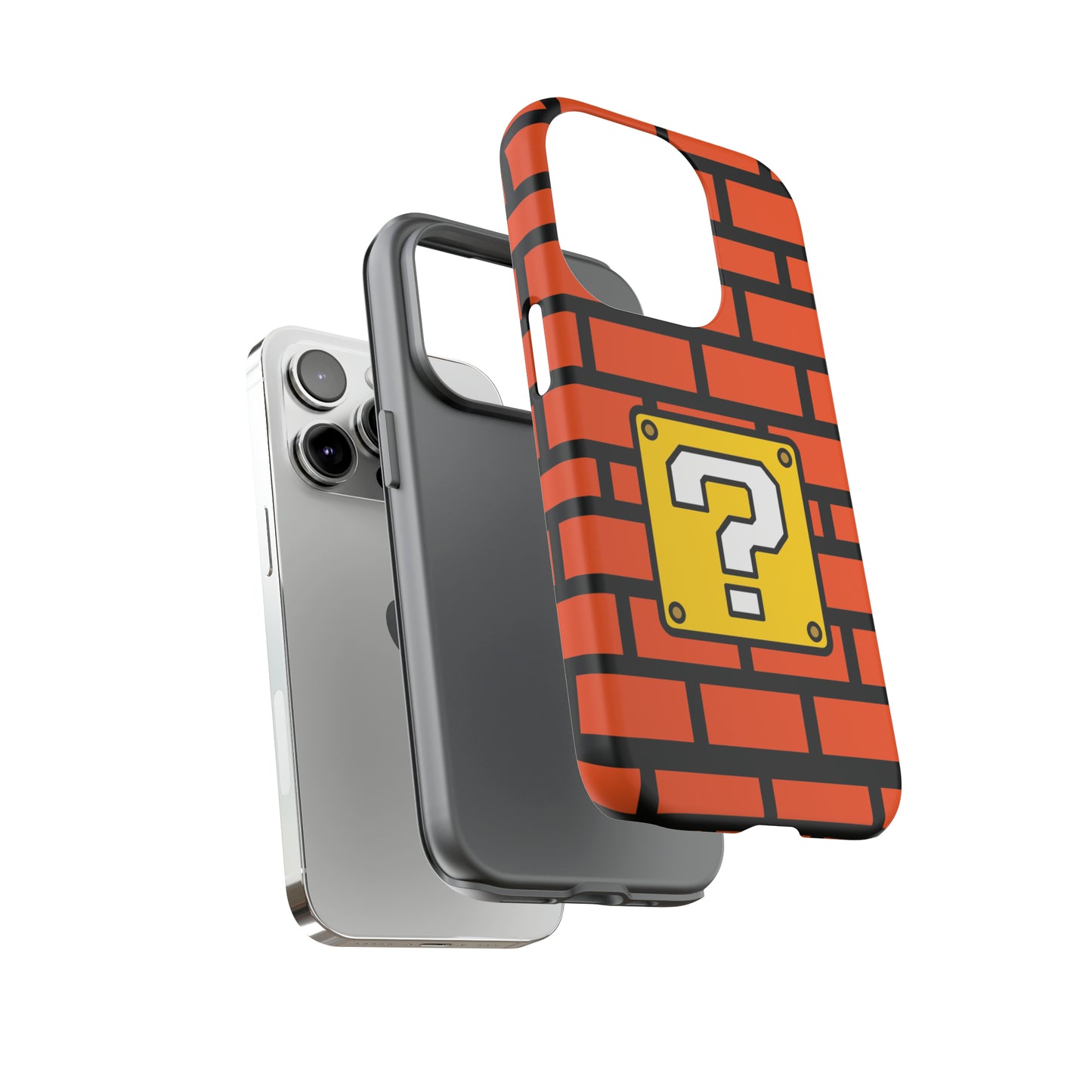 Mario Brick | Dual-layer Phone Case - iPhone or Samsung