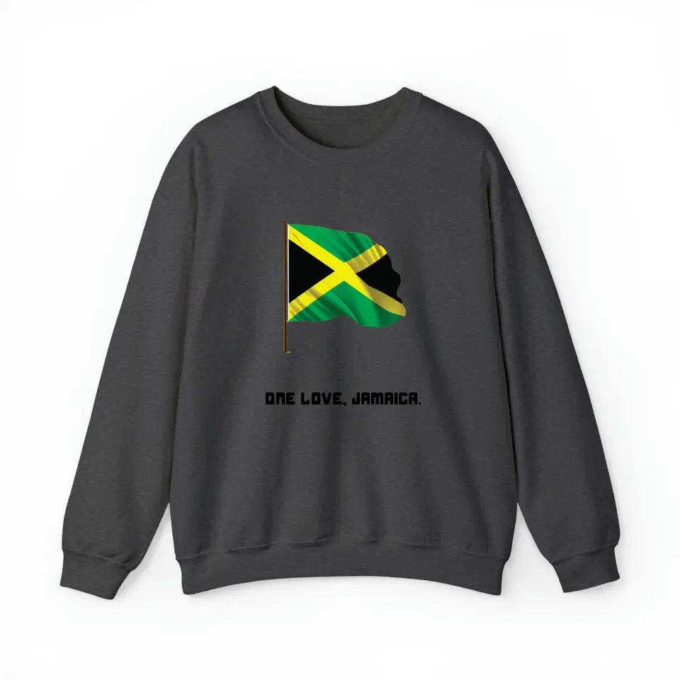 Jamaica Me [Customized] Sweatshirt - Personalize Your Jamaican Style