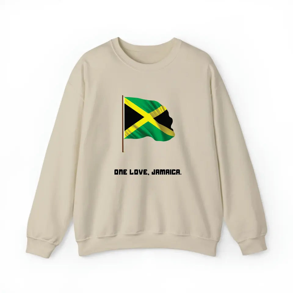 Jamaica Me [Customized] Sweatshirt - Personalize Your Jamaican Style