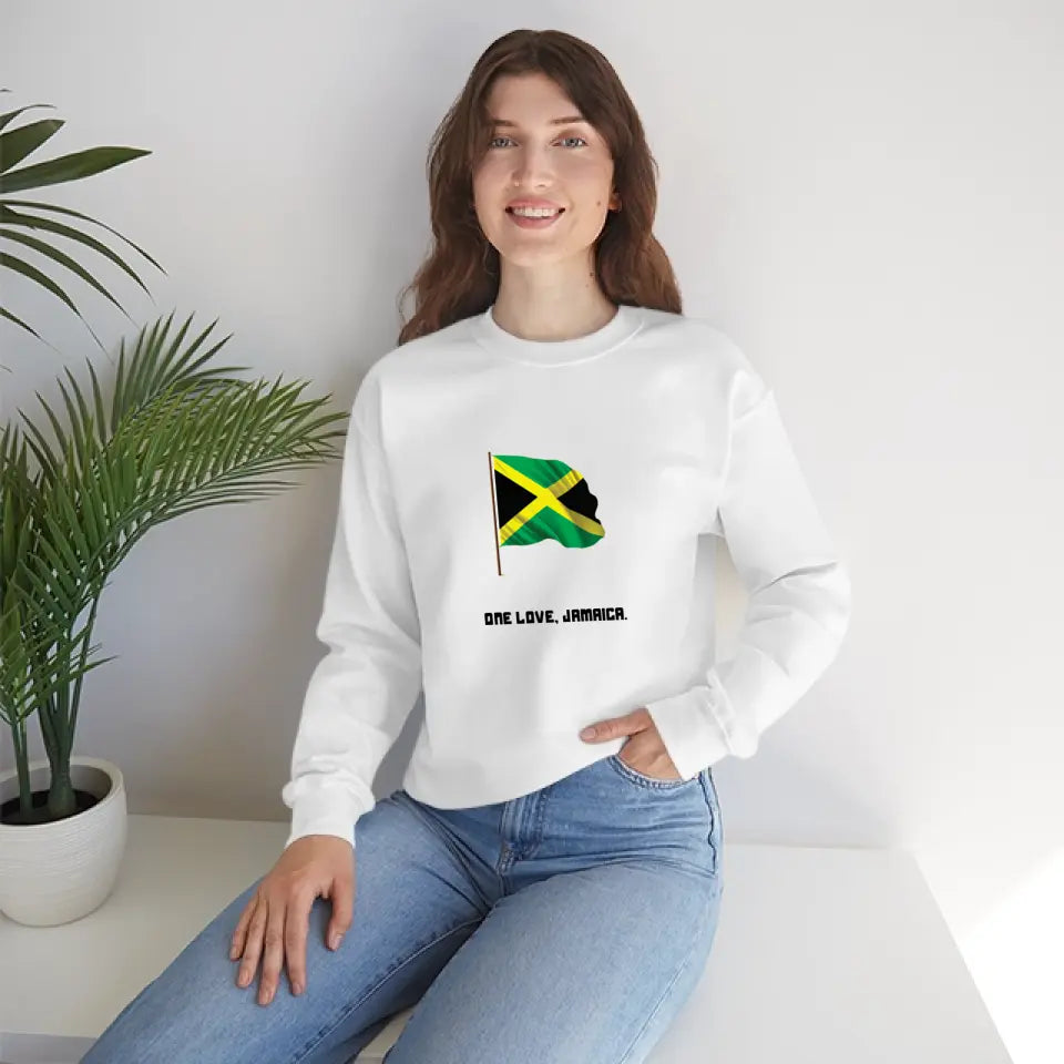 Jamaica Me [Customized] Sweatshirt - Personalize Your Jamaican Style