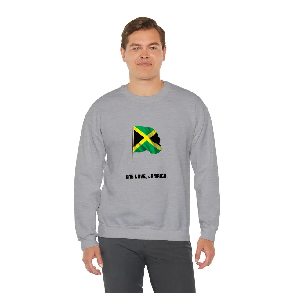 Jamaica Me [Customized] Sweatshirt - Personalize Your Jamaican Style