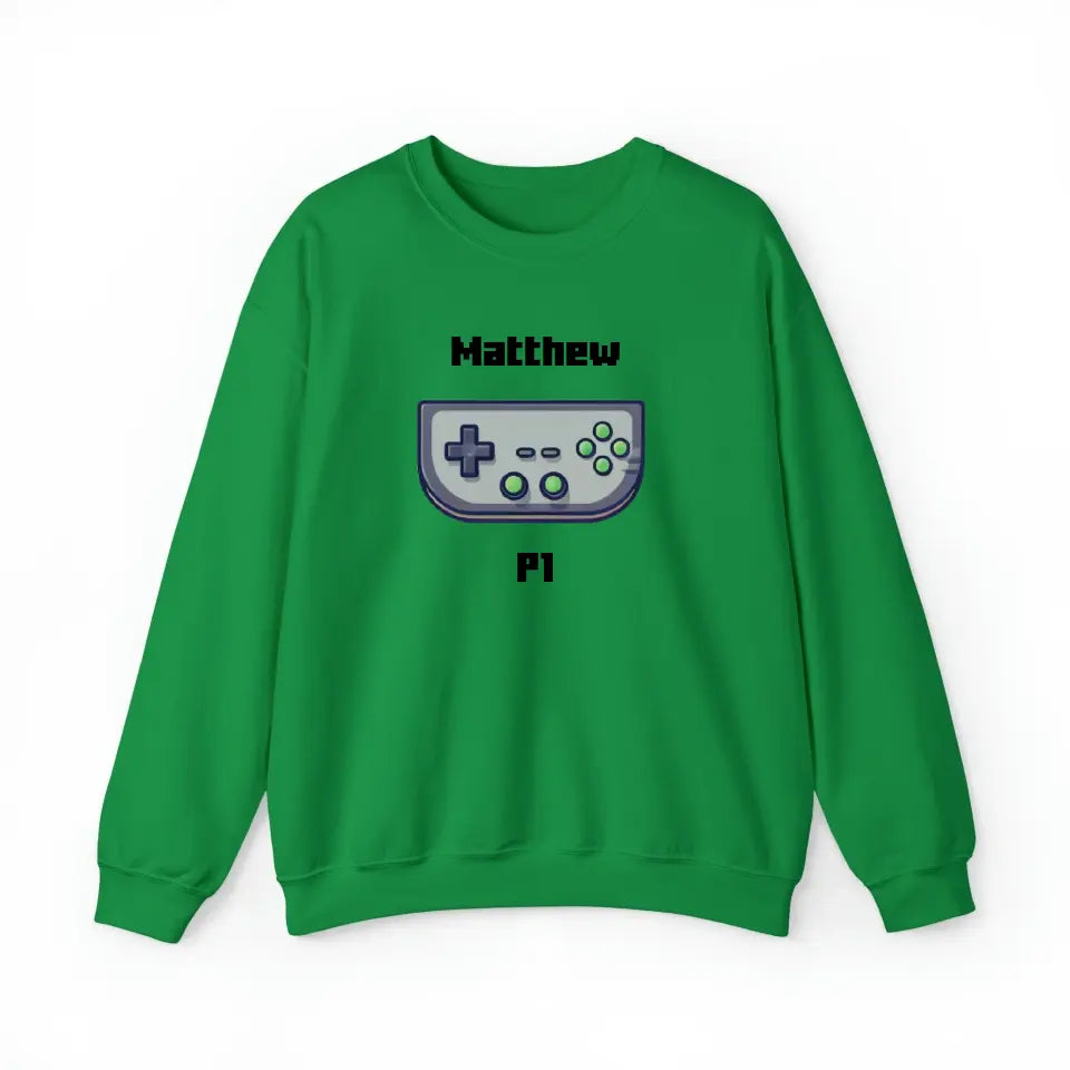 Customized Personalizer Game Sweatshirt Irish Green