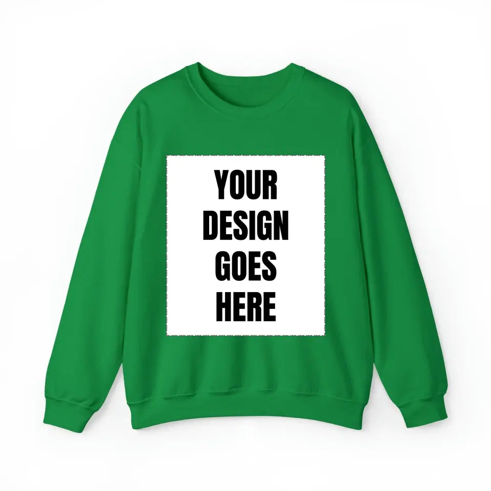 Customized Personalizer Sweatshirt Irish Green