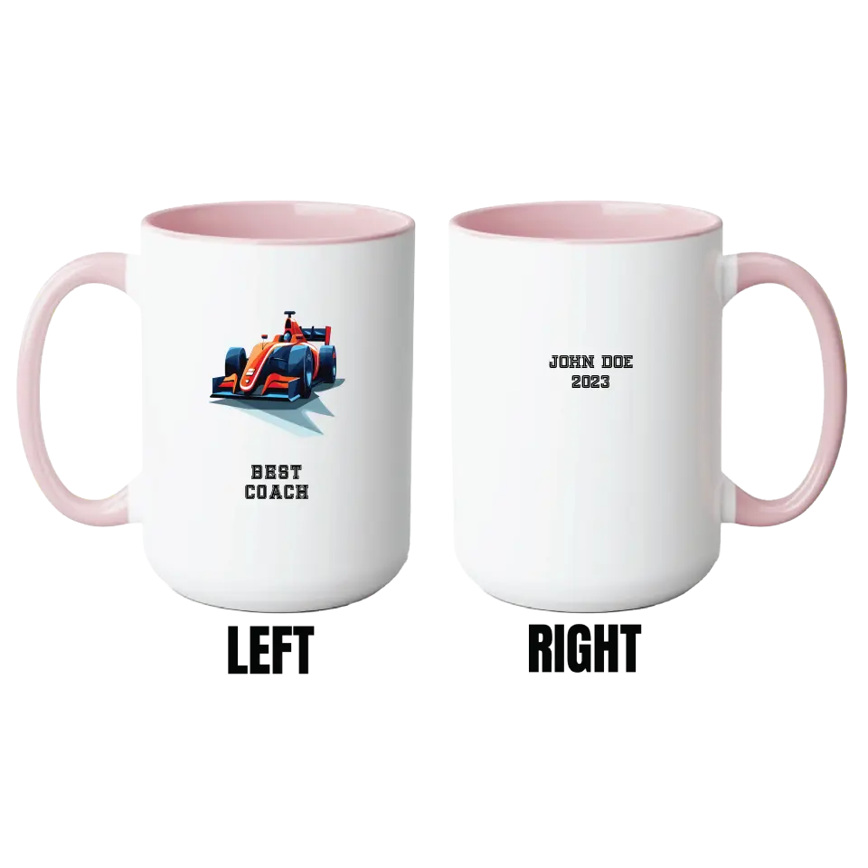 Customized Personalizer Sport Mug (5 Choices & 50+ Variants)