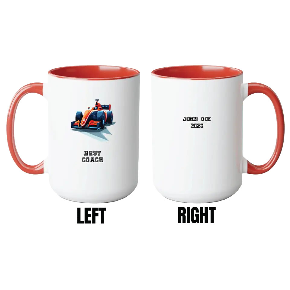 Customized Personalizer Sport Mug (5 Choices & 50+ Variants)