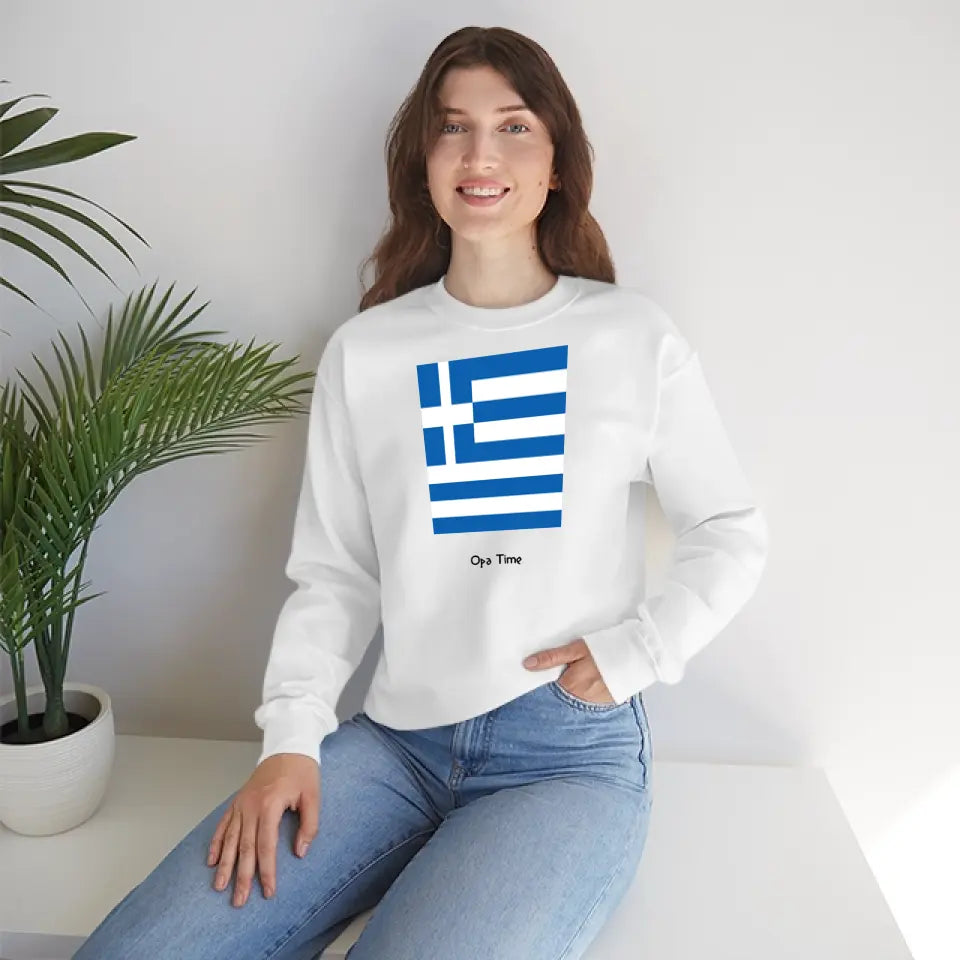 Opa Me [Customized] Sweatshirt - Greek Comfort, Personalized for You