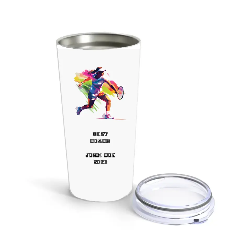 Customized Personalizer Sport Tumbler or Travel Mug(50+ Variants)