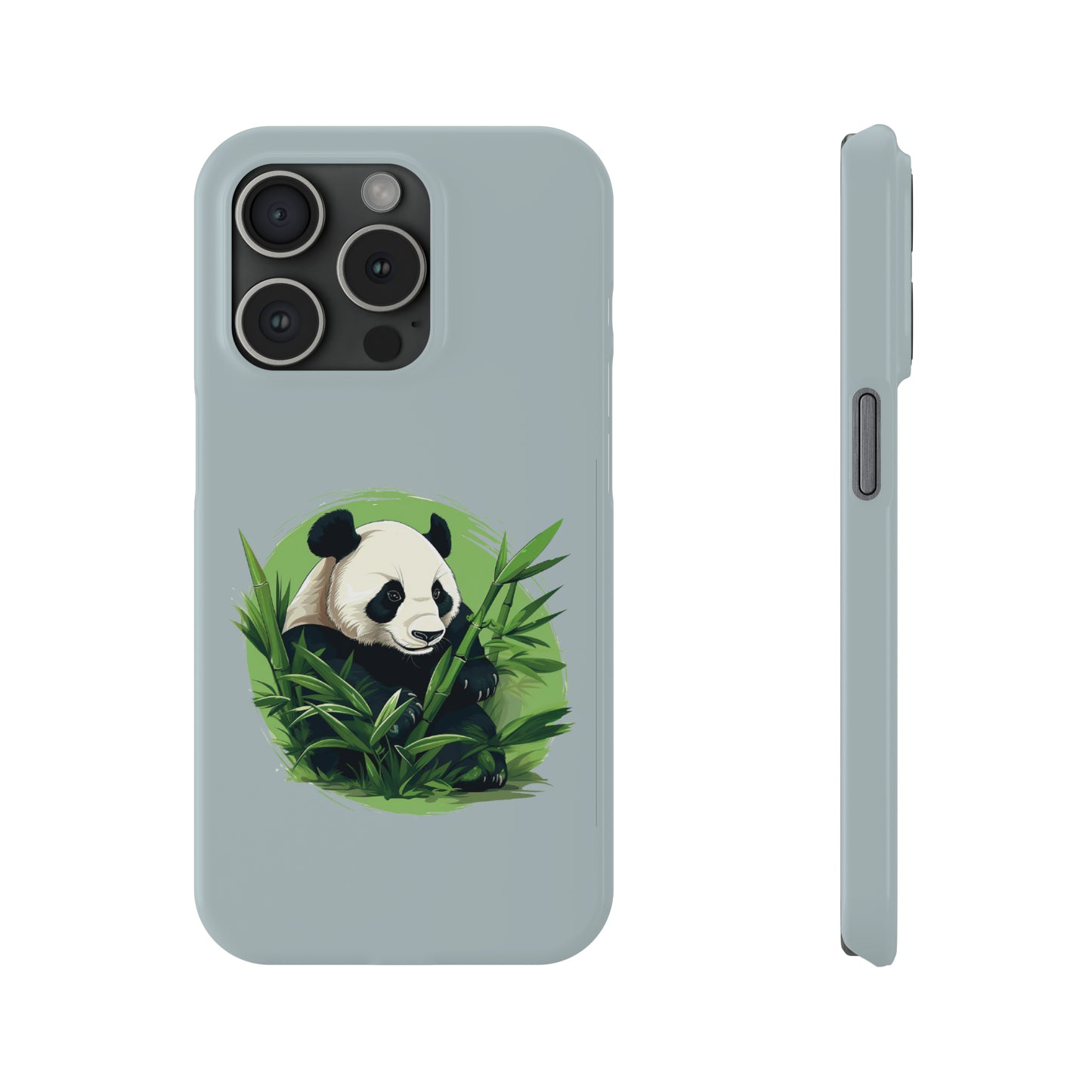 Panda - Green | Slim Phone Cases ( ALL 15, 14 and 13 Models )