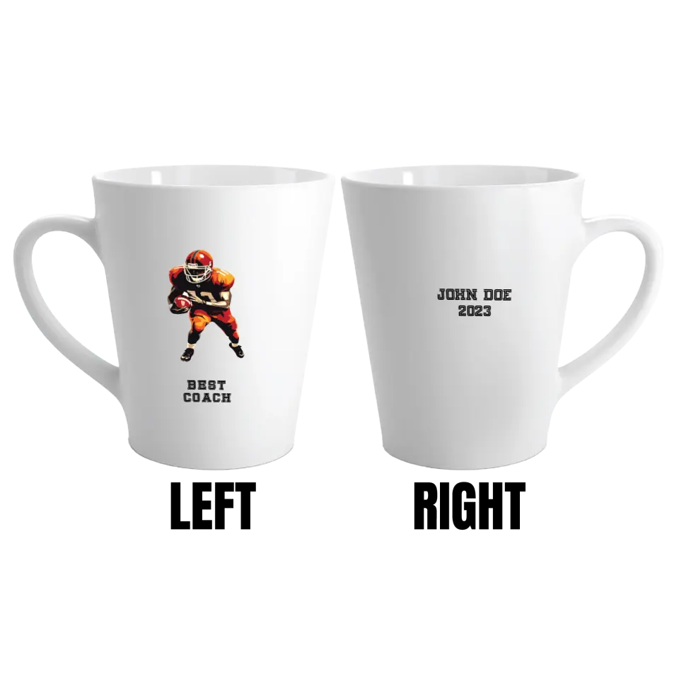 Customized Personalizer Sport Mug (5 Choices & 50+ Variants)