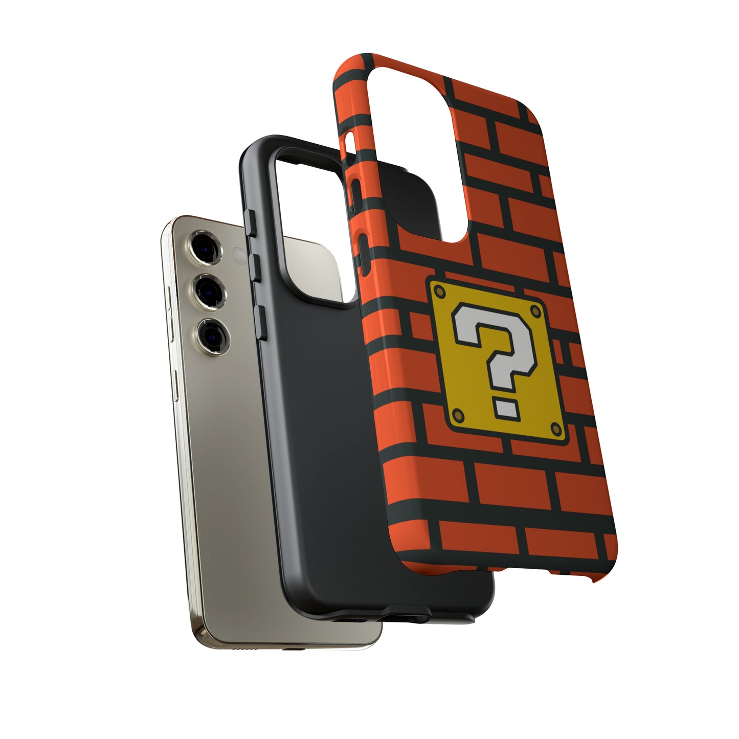 Mario Brick | Dual-layer Phone Case - iPhone or Samsung