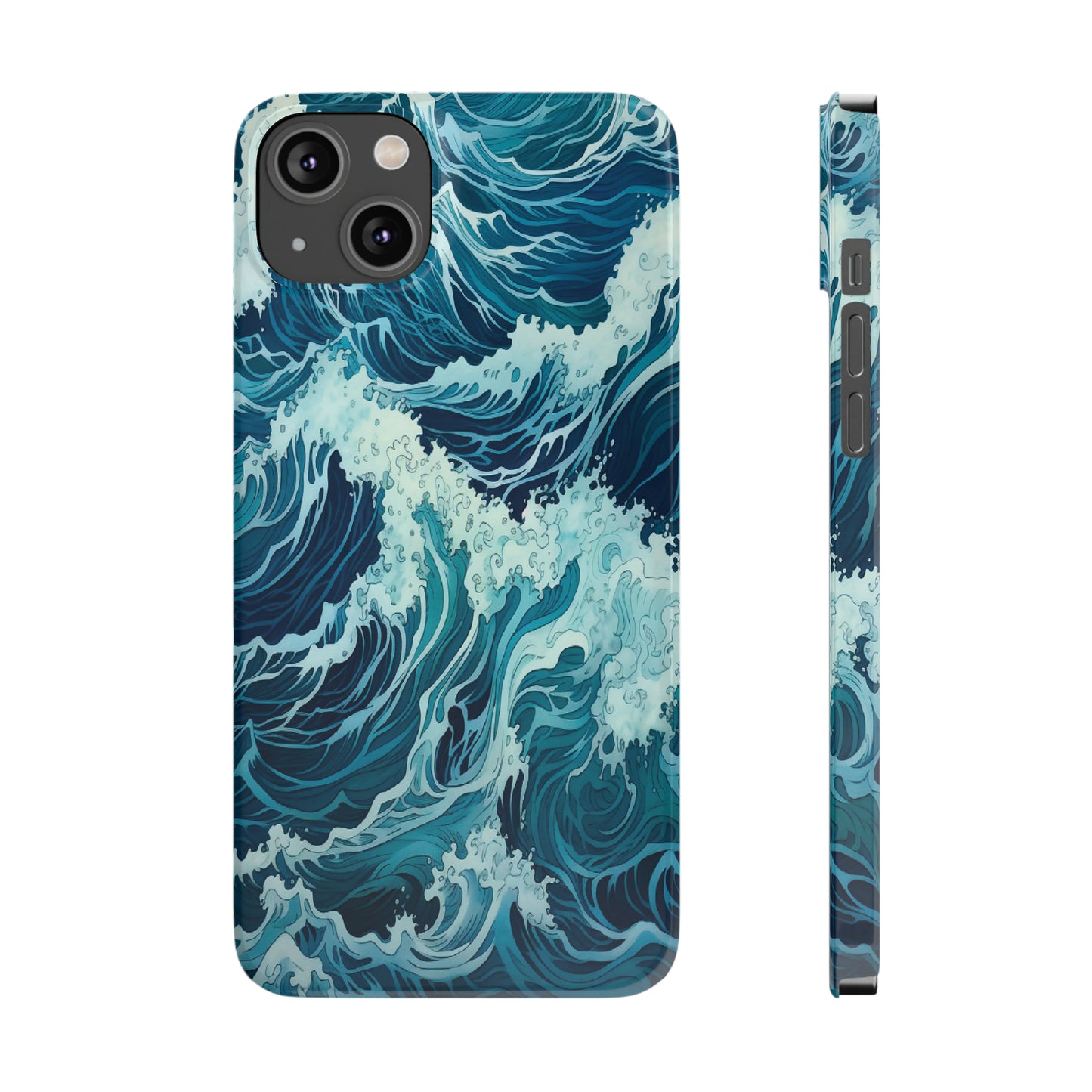 Waves |  iPhone Cases (ALL15,14 and 13 Models)