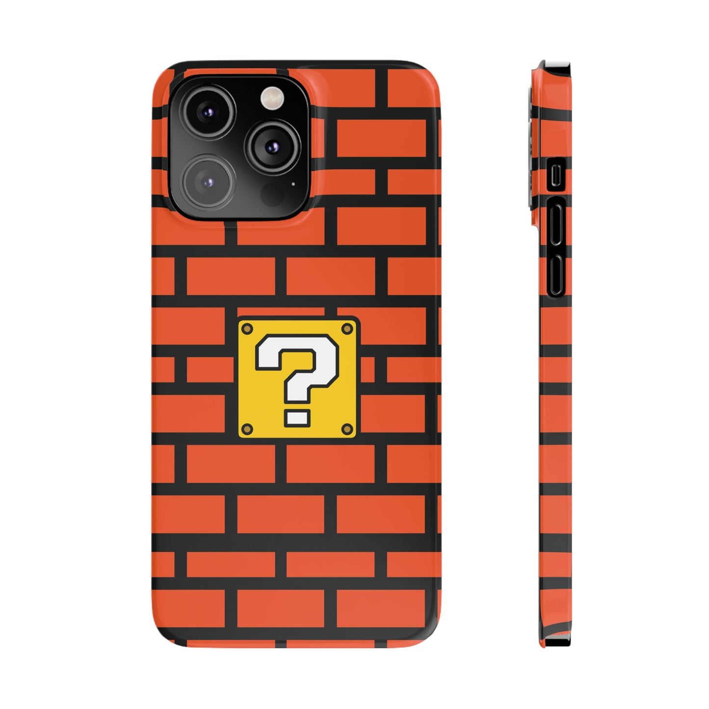 Mario Brick | iPhone Cases (ALL15,14 and 13 Models)