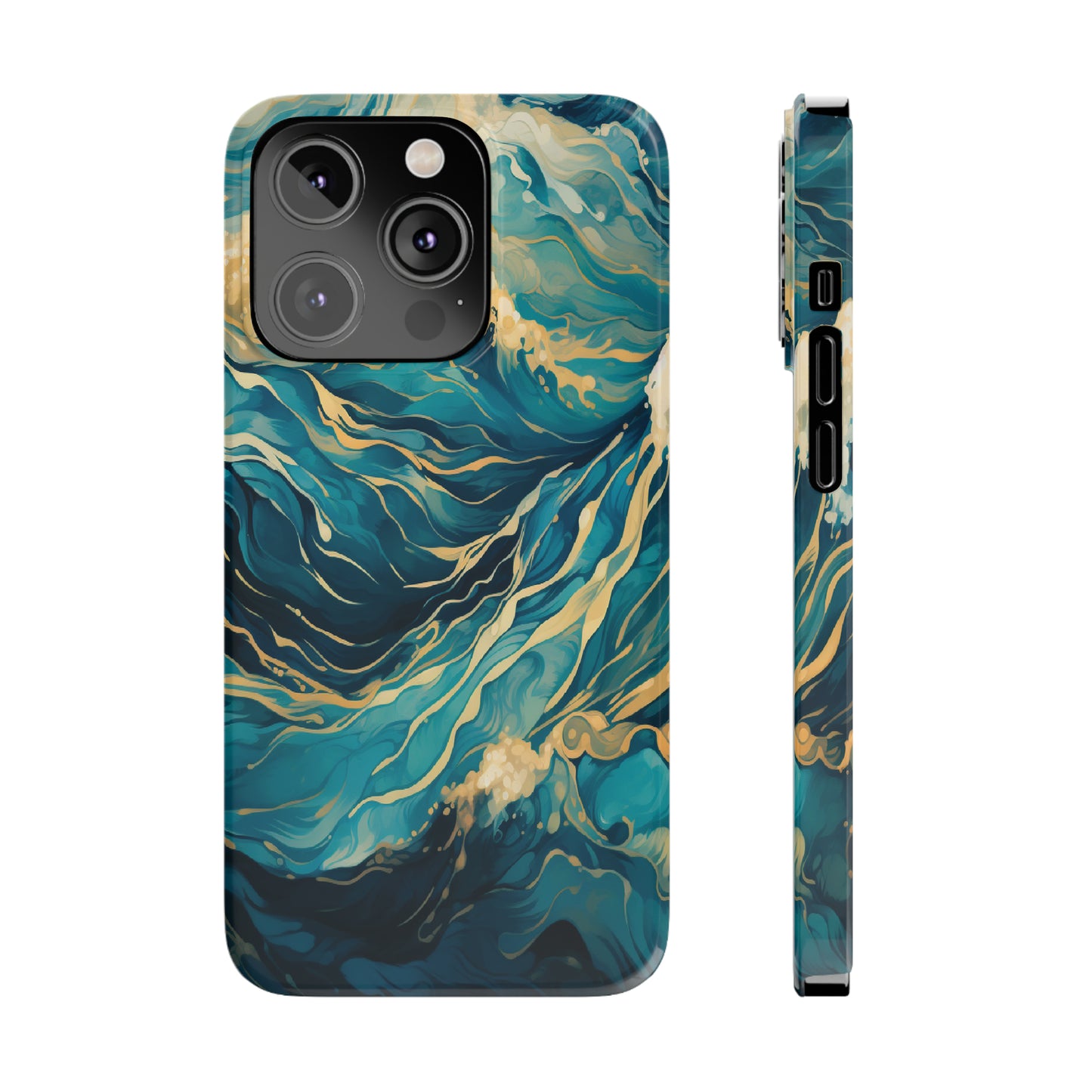 Waves | iPhone Cases (ALL15,14 and 13 Models)